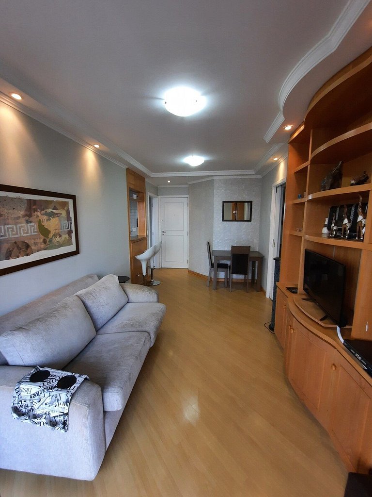 Flat Apart/Hotel com uma suíte e cozinha completa