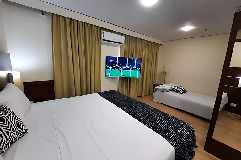 Flat Hotel Rua Americo Brasiliense 2163 Uh1208