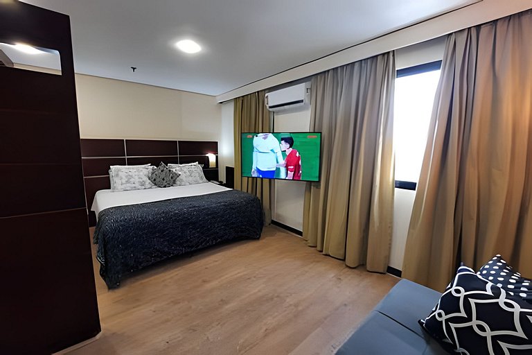 Flat Hotel Rua Americo Brasiliense 2163 Uh1208