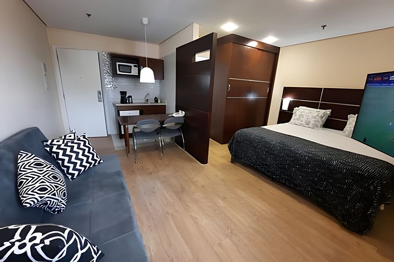 Flat Hotel Rua Americo Brasiliense 2163 Uh1208