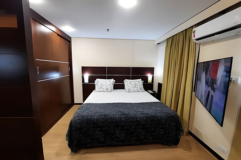 Flat Hotel Rua Americo Brasiliense 2163 Uh1208