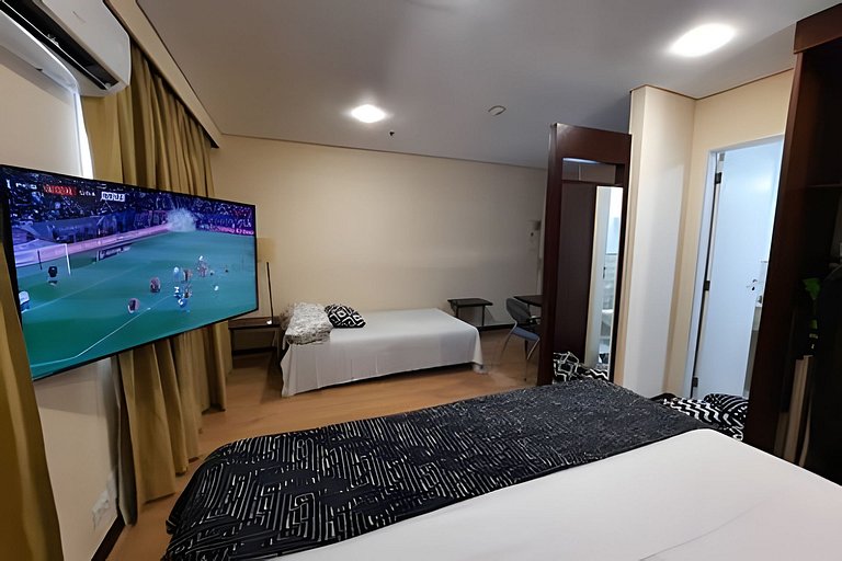 Flat Hotel Rua Americo Brasiliense 2163 Uh1208