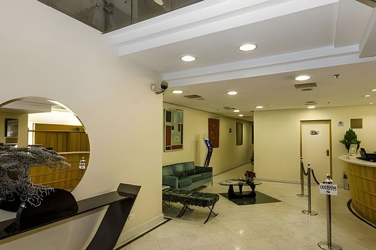 Flat Hotel Rua Americo Brasiliense 2163 Uh1208