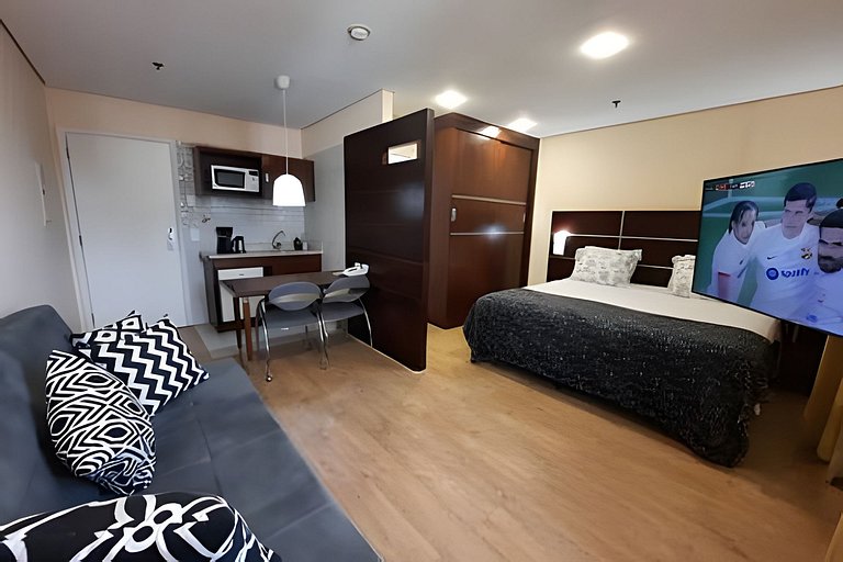 Flat Hotel Rua Americo Brasiliense 2163 Uh1208