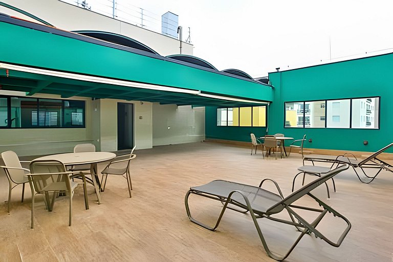 Flat Hotel Rua Americo Brasiliense 2163 Uh1208