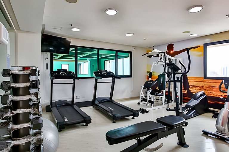 Flat Hotel Rua Americo Brasiliense 2163 Uh1208