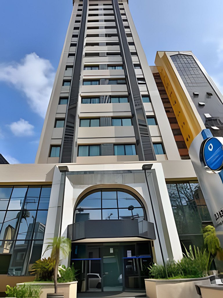 Flat Hotel Rua Americo Brasiliense 2163 Uh1208