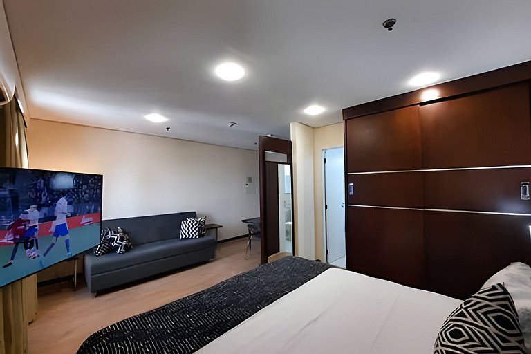 Flat Hotel Rua Americo Brasiliense 2163 Uh1208