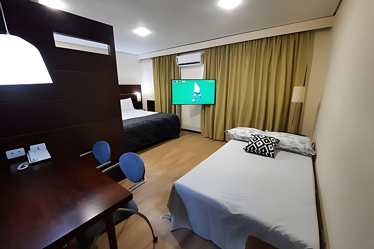 Flat Hotel Rua Americo Brasiliense 2163 Uh1208