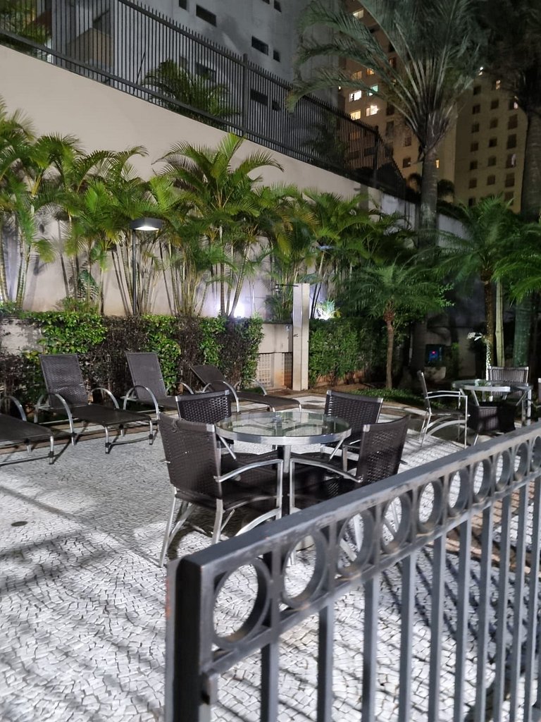 Flat Hotel av Macuco 579 Moema São Paulo