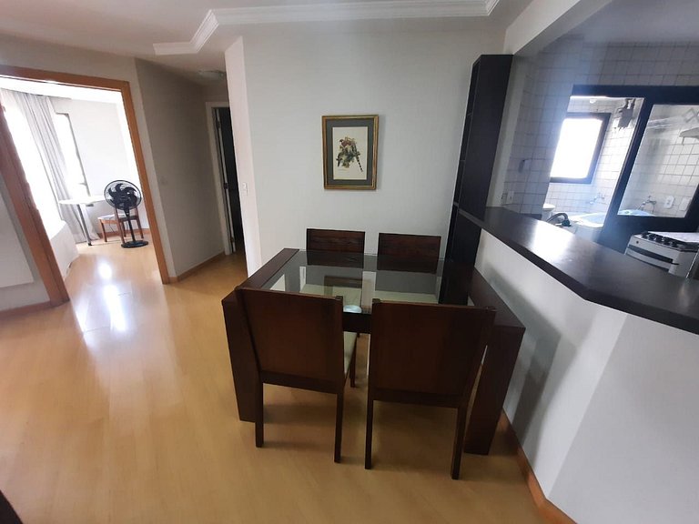 Apart/Hotel c/2 quartos e dois Banheiro Moema SP