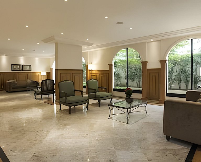 Flat Apart-hotel quarto suite Perto Metro/Moema