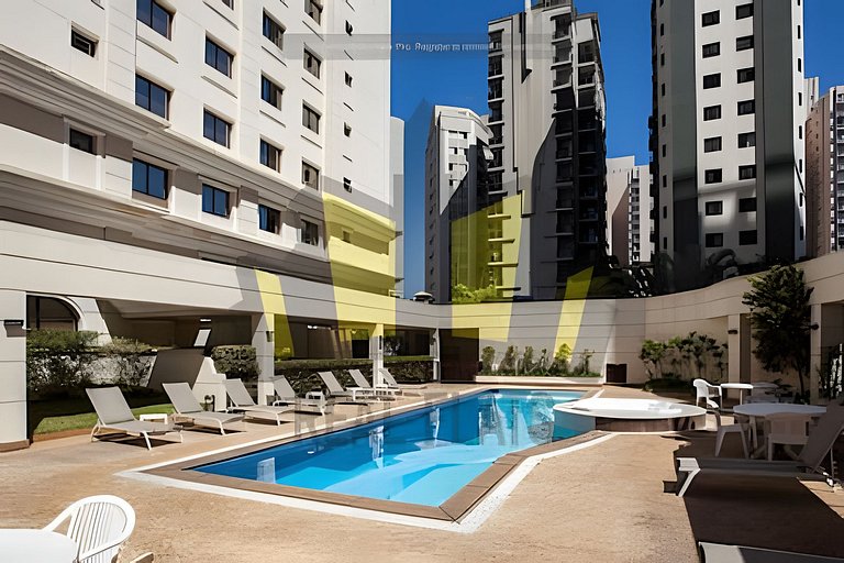 Apart/Hotel Com dois quartos Bairro Vila Olimpia