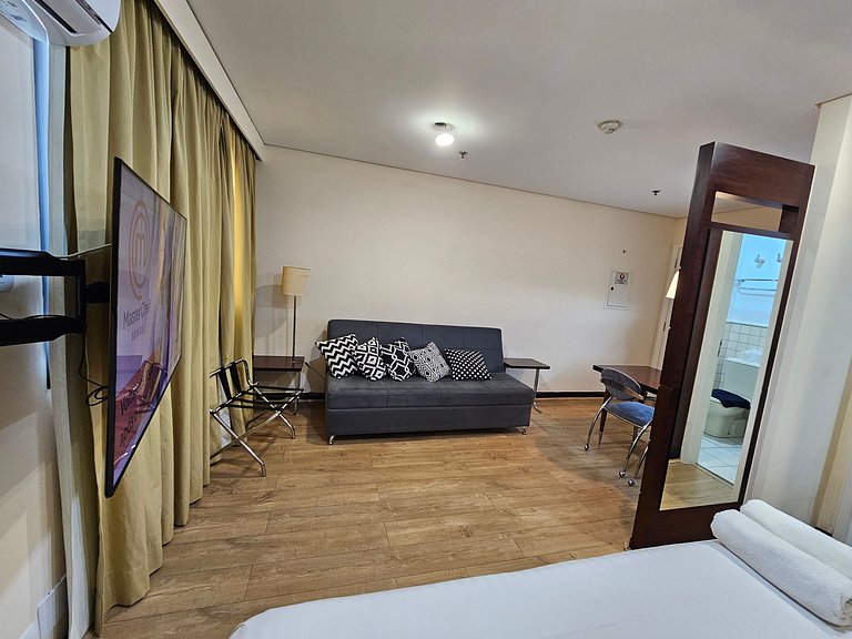 Flat Hotel Rua Americo Brasiliense 2163 Uh1208