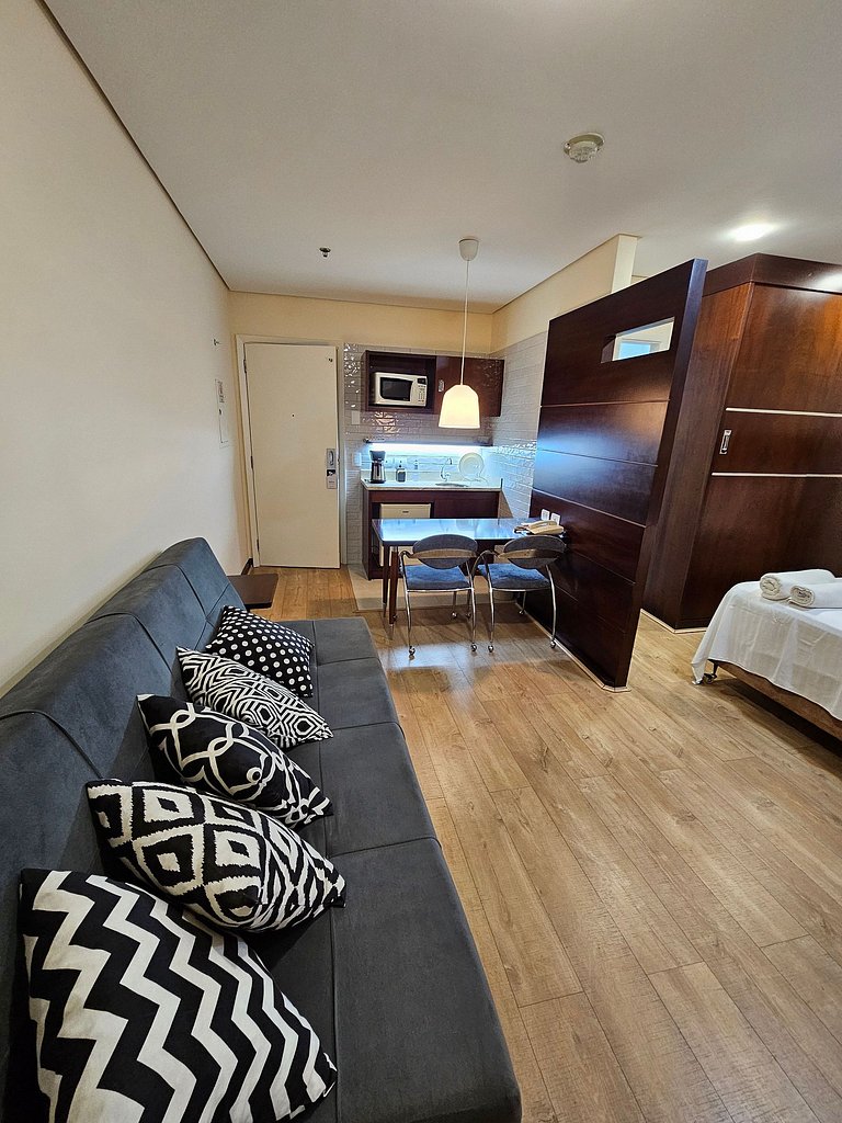 Flat Hotel Rua Americo Brasiliense 2163 Uh1208