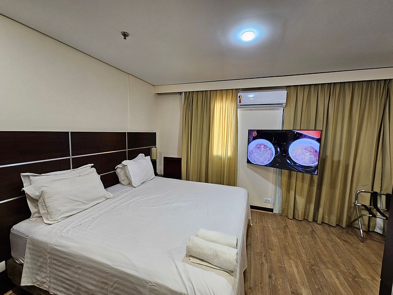 Flat Hotel Rua Americo Brasiliense 2163 Uh1208