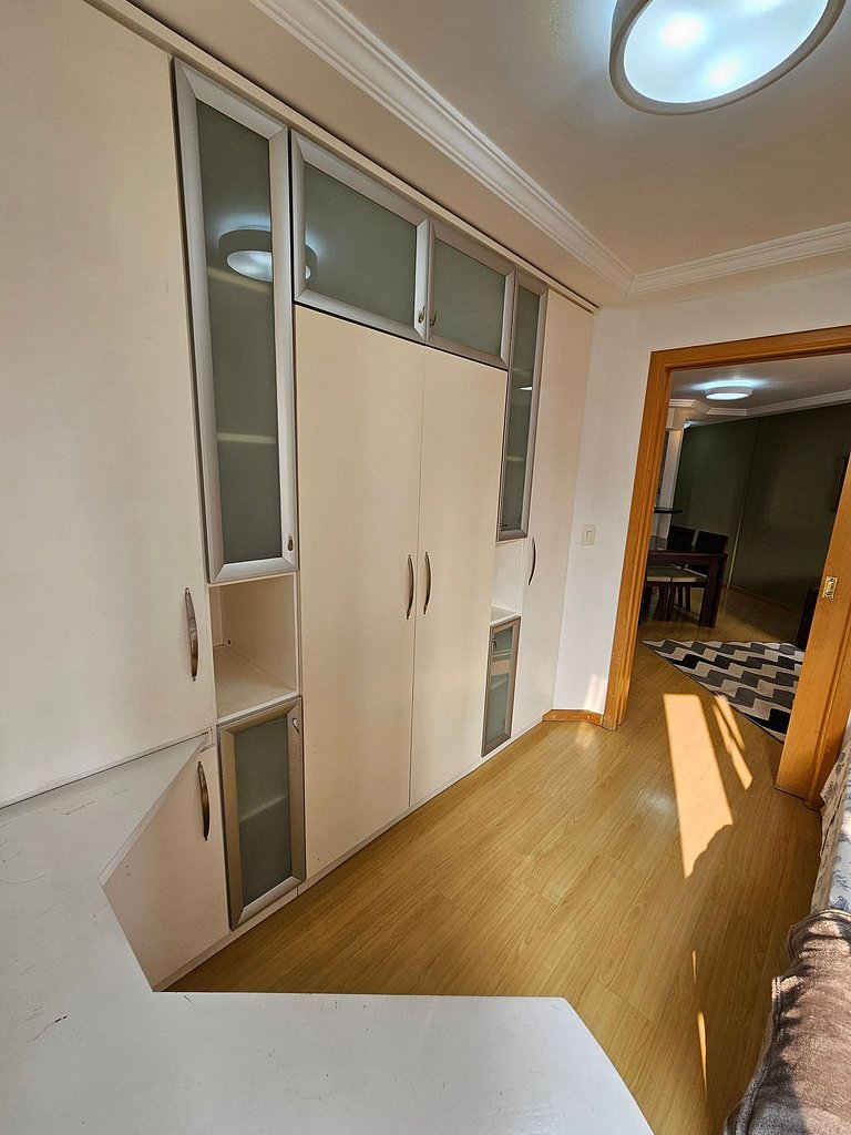 Apart/Hotel c/2 quartos e dois Banheiro Moema SP