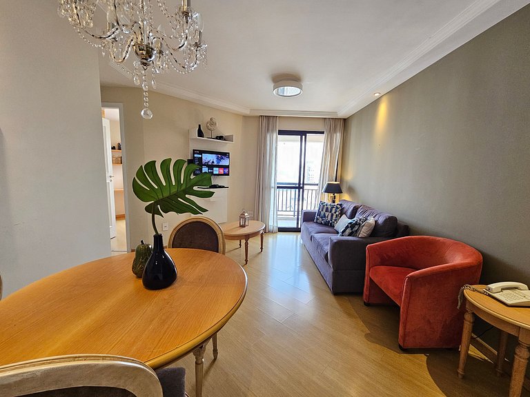 Apart/Hotel c/2quartos perto Shopping Ibirapuera