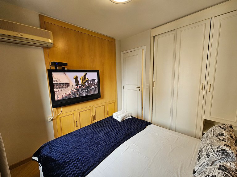 Flat c/ um quarto em Moema e cozinha completa uh65