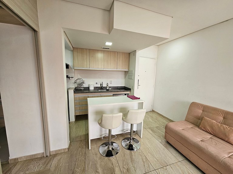 Apart-hotel QIIbirapuera c/quarto suite e cozinha