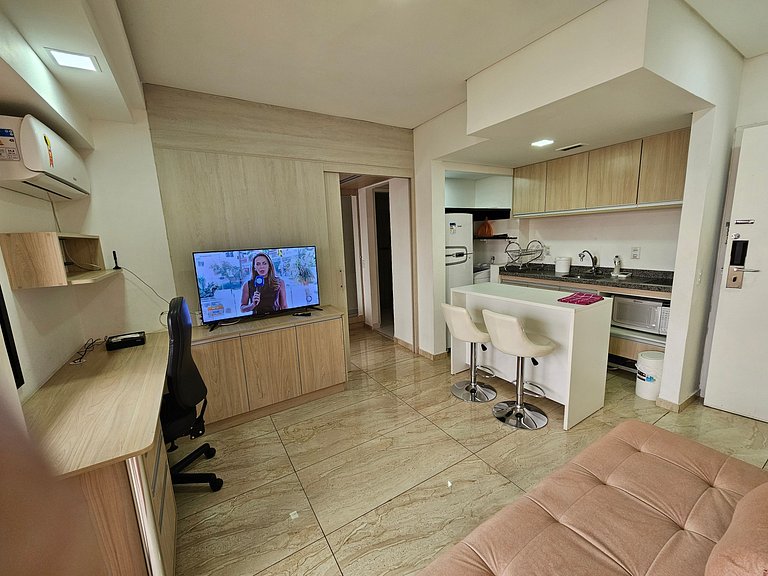 Apart-hotel QIIbirapuera c/quarto suite e cozinha