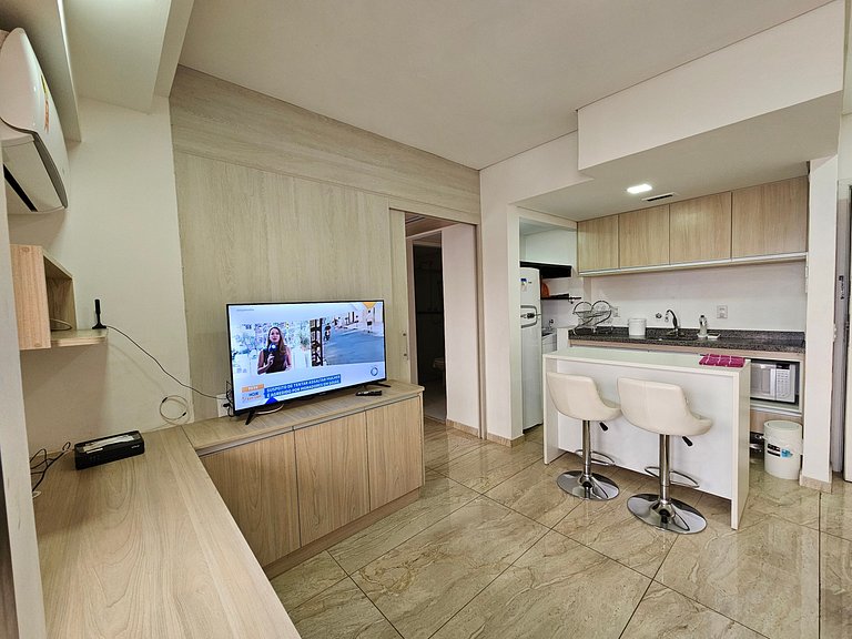 Apart-hotel QIIbirapuera c/quarto suite e cozinha