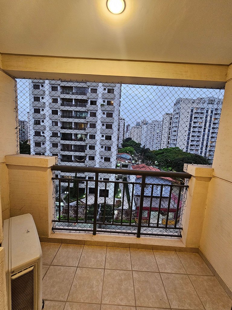 Apart/Hotel c/2 quartos e 2 banheiros Moema SP