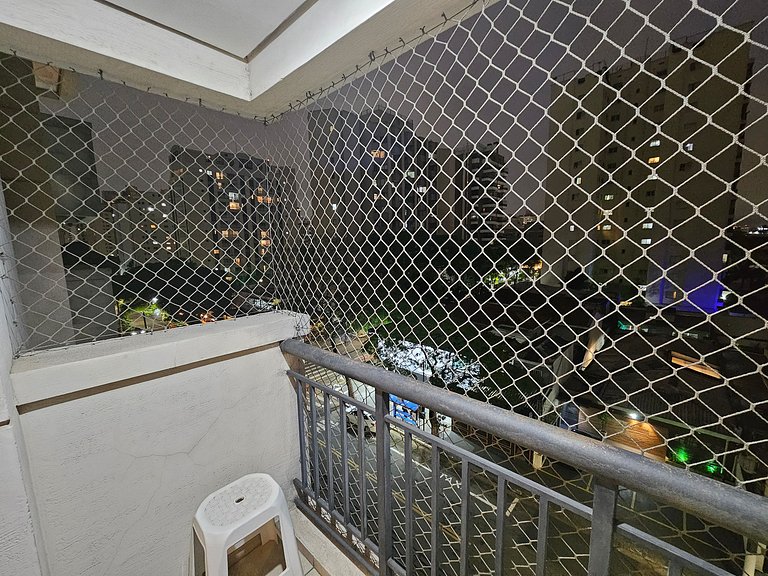 Flat Apart/Hotel com uma suíte e cozinha completa