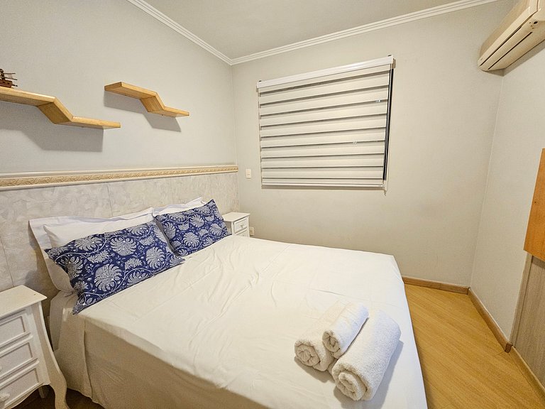 Flat Apart/Hotel com uma suíte e cozinha completa