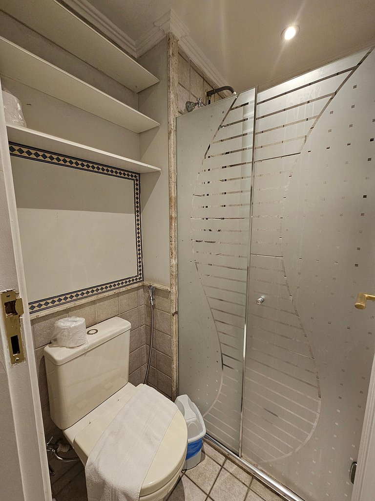 Flat Apart/Hotel com uma suíte e cozinha completa