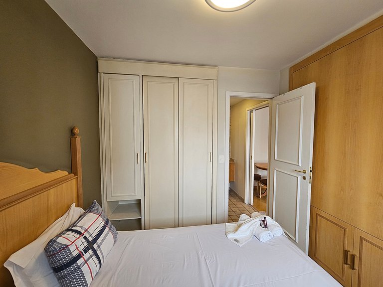 Flat Apart-hotel quarto suite Perto Metro/Moema