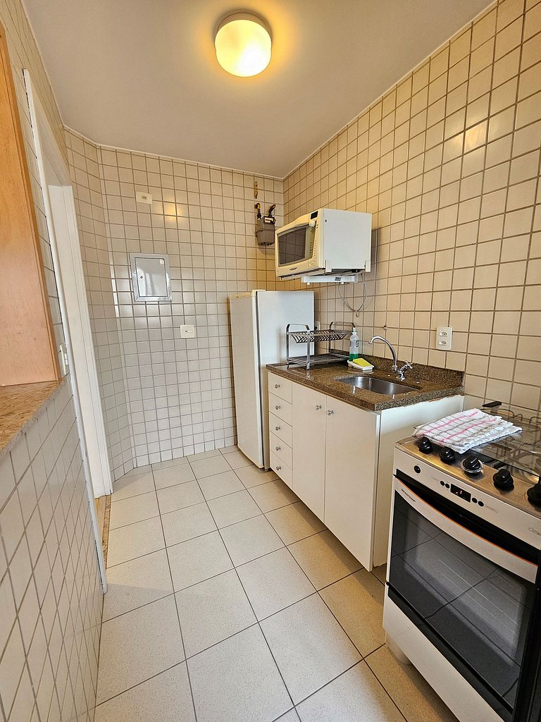 Flat Apart-hotel quarto suite Perto Metro/Moema