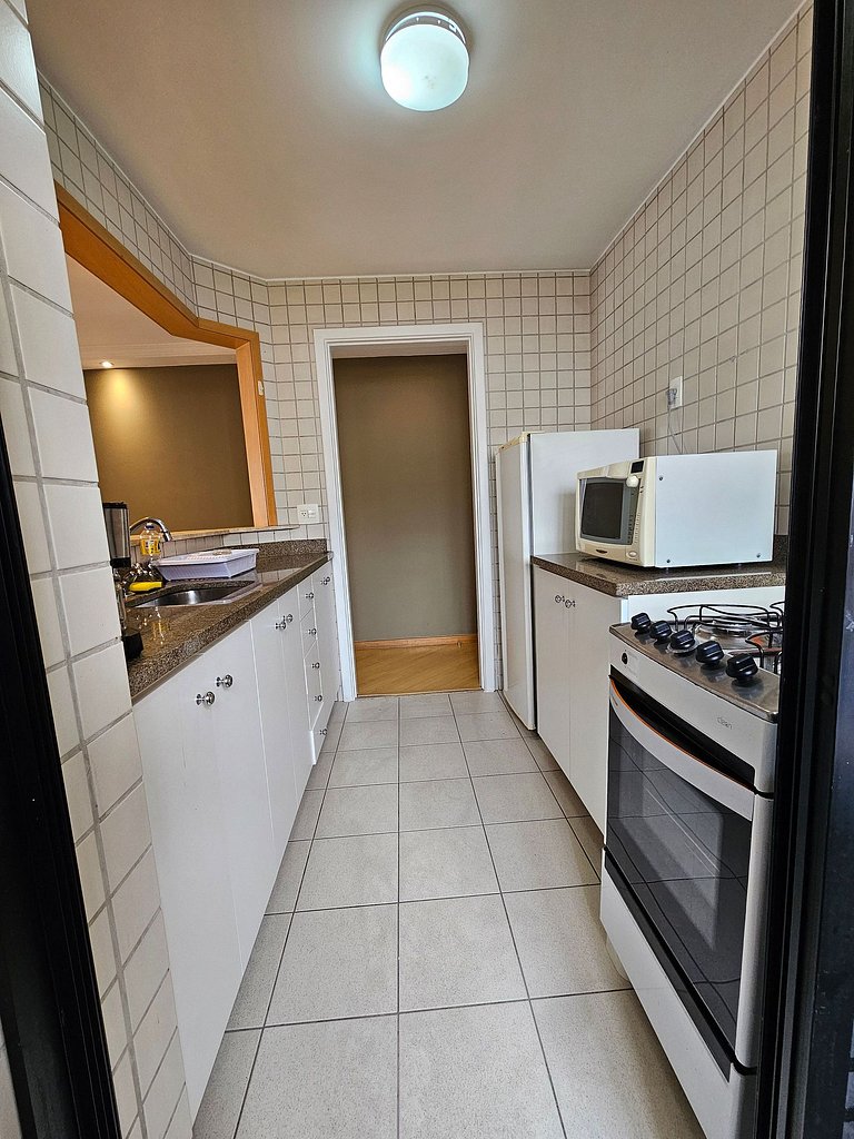 Apart/Hotel c/2 quartos e 2 banheiros Moema SP