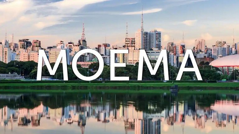 Apartamento com quarto e sala em Moema, São Paulo