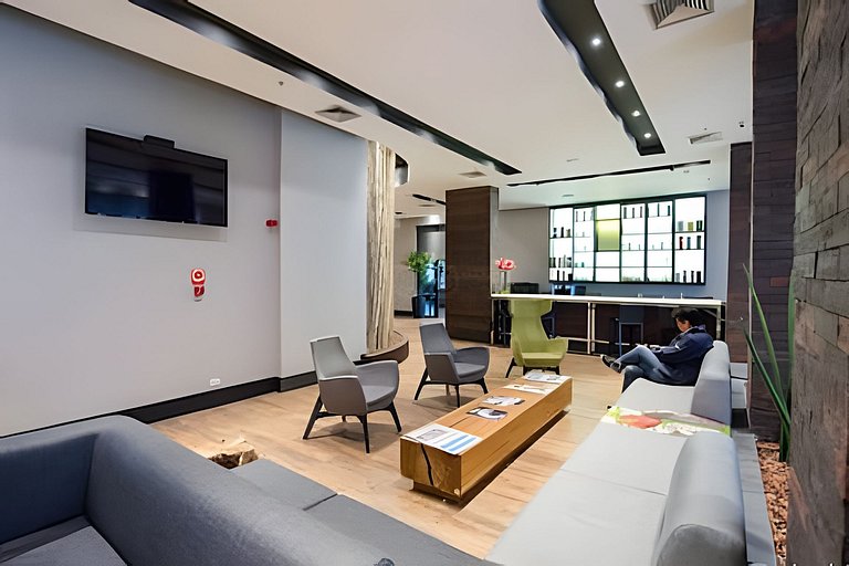 Flat Hotel Internacinal Av. Ibirapuera Moema SP