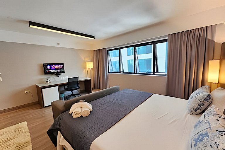 Flat Hotel Internacinal Av. Ibirapuera Moema SP