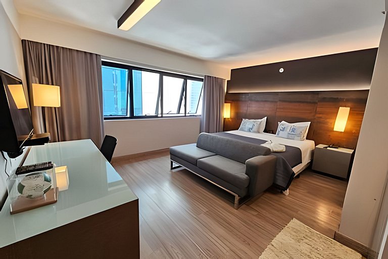 Flat Hotel Internacinal Av. Ibirapuera Moema SP