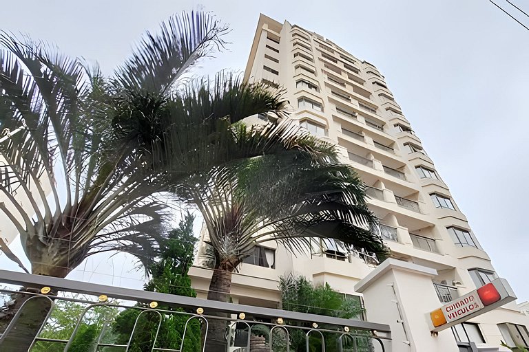 Flat-Apart hotel dois quartos c/uma suíte e vaga