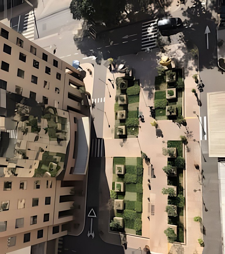 Flat Hotel Times Square av Jamais 100 Moema