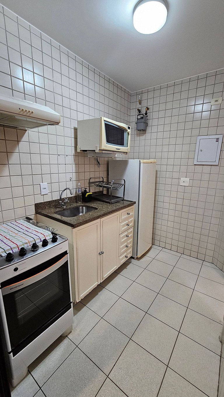 Apartamento com quarto e sala em Moema, São Paulo