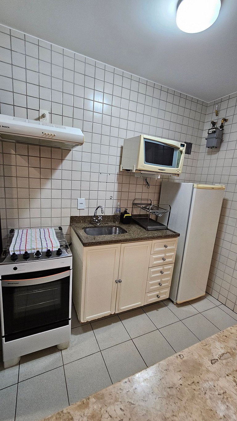 Apartamento com quarto e sala em Moema, São Paulo