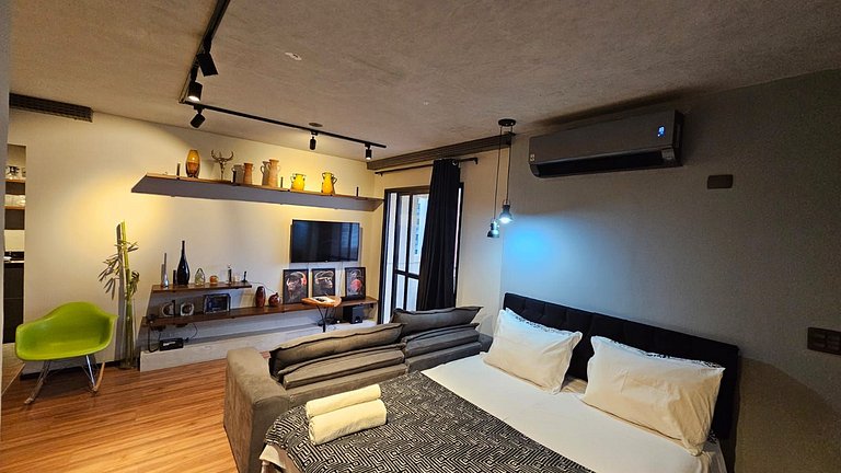 Flat Hotel Proximo metro Moema SP uh76