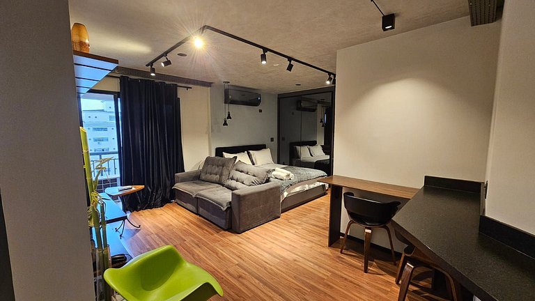 Flat Hotel Proximo metro Moema SP uh76