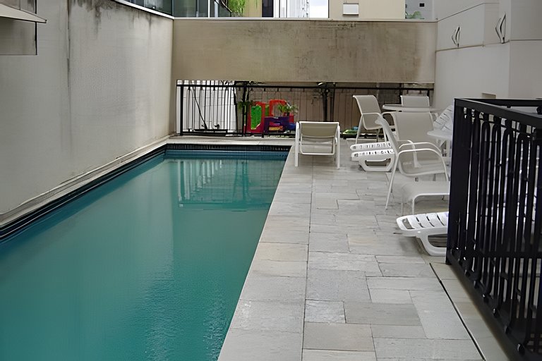 Cobertura Duplex com dois quartos e sala Grande