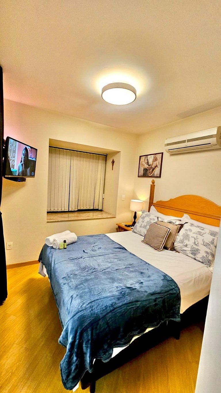 Cobertura Duplex com dois quartos e sala Grande