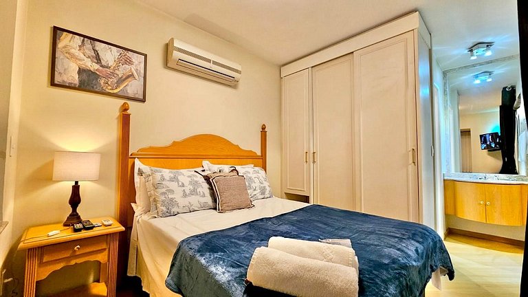 Cobertura Duplex com dois quartos e sala Grande