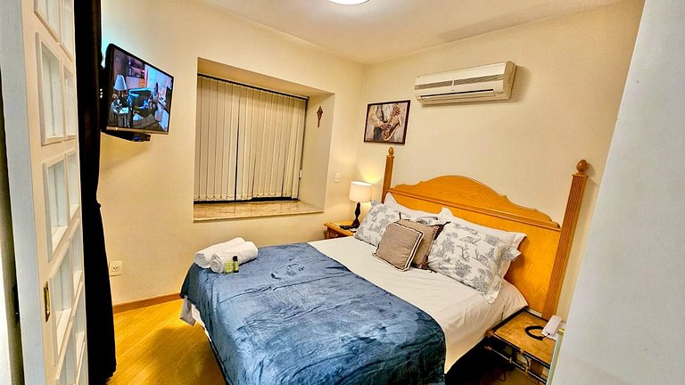 Cobertura Duplex com dois quartos e sala Grande