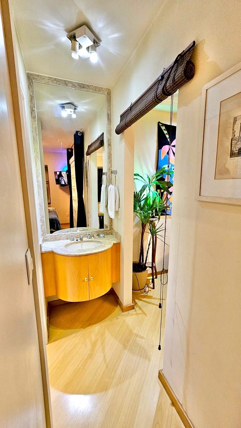 Cobertura Duplex com dois quartos e sala Grande