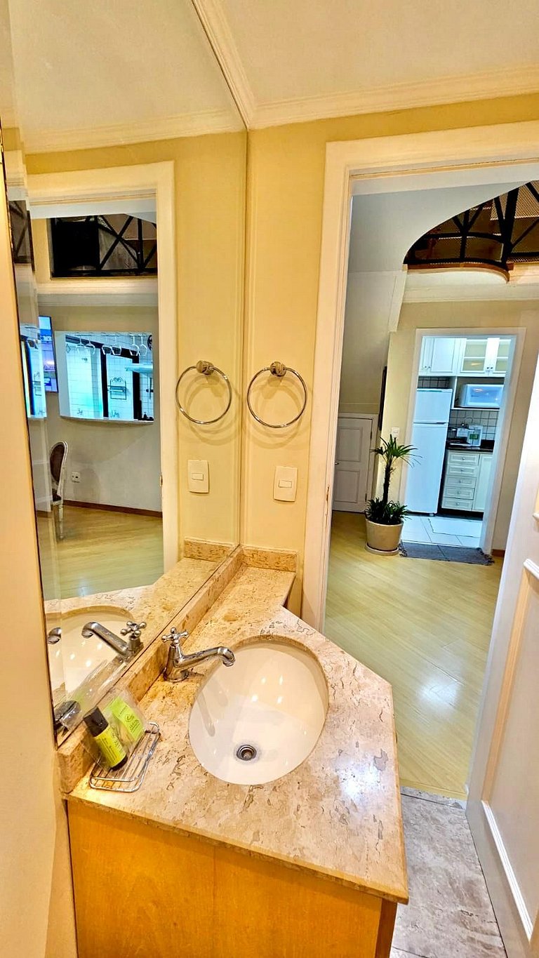 Cobertura Duplex com dois quartos e sala Grande