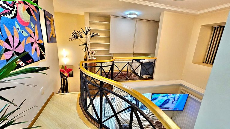 Cobertura Duplex com dois quartos e sala Grande